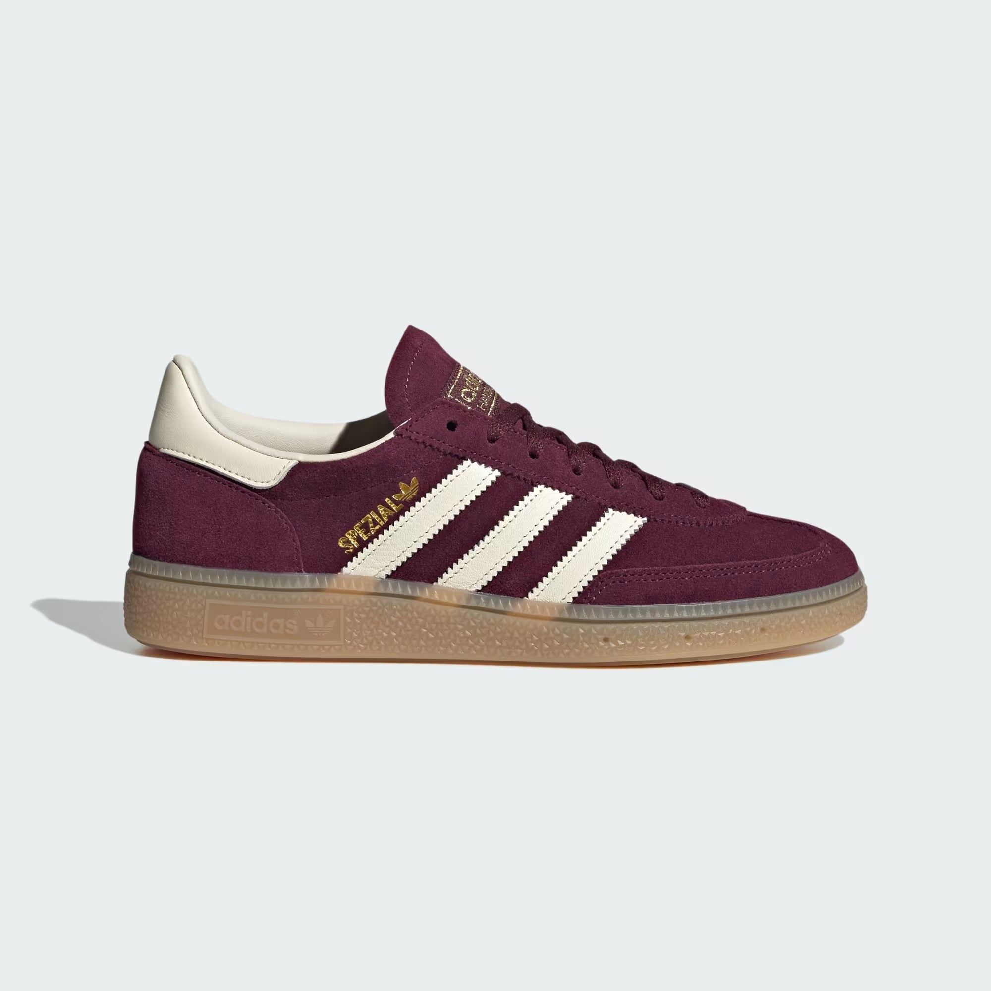 maroon / cream-white